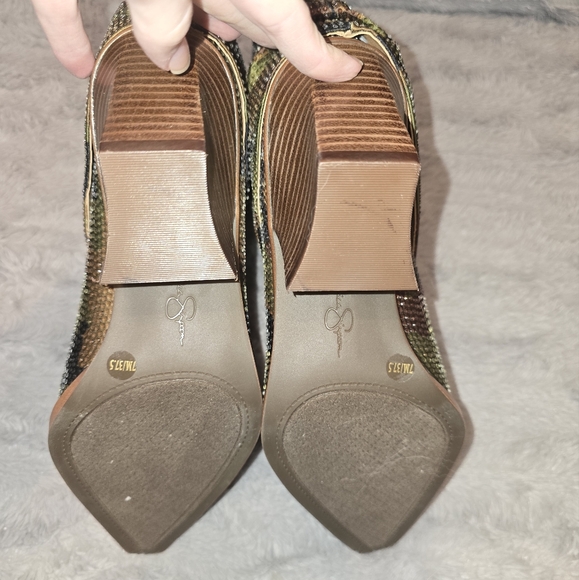 Rhinestone Studded Camo Boots - Picture 4 of 6